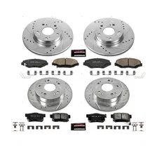 Front and Rear Z23 EVOLUTION BRAKE KIT for Acura ILX image 2