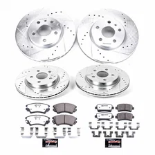 Front and Rear Z26 STREET BRAKE KIT for Saab 9-5 image 2