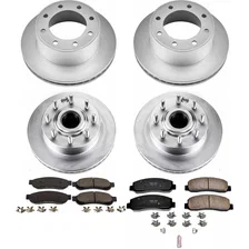 Front and Rear Z17 COATED BRAKE KIT for Ford F-250 Super Duty image 2