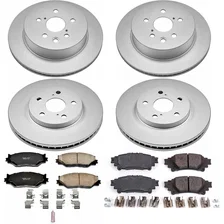 Front and Rear Z17 COATED BRAKE KIT for Lexus IS250 image 2