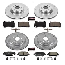 Front and Rear Z23 EVOLUTION BRAKE KIT for Cadillac CTS image 2