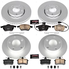 Front and Rear Z23 COATED BRAKE KIT for Audi image 2