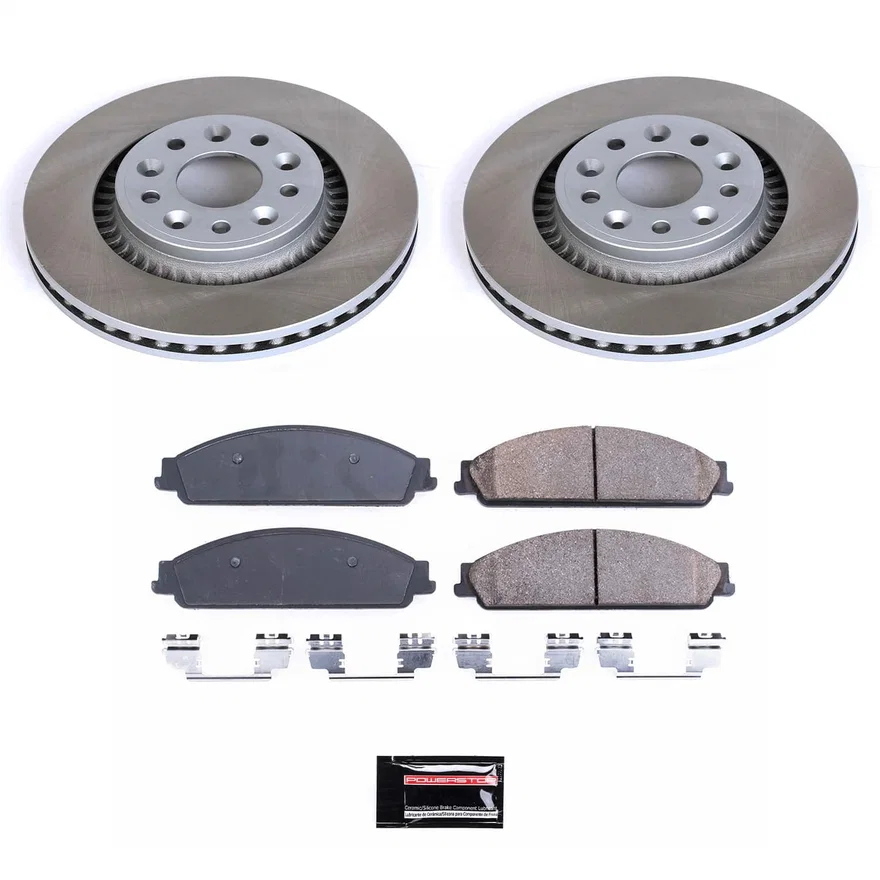 Front SEMI-COATED ROTOR KIT