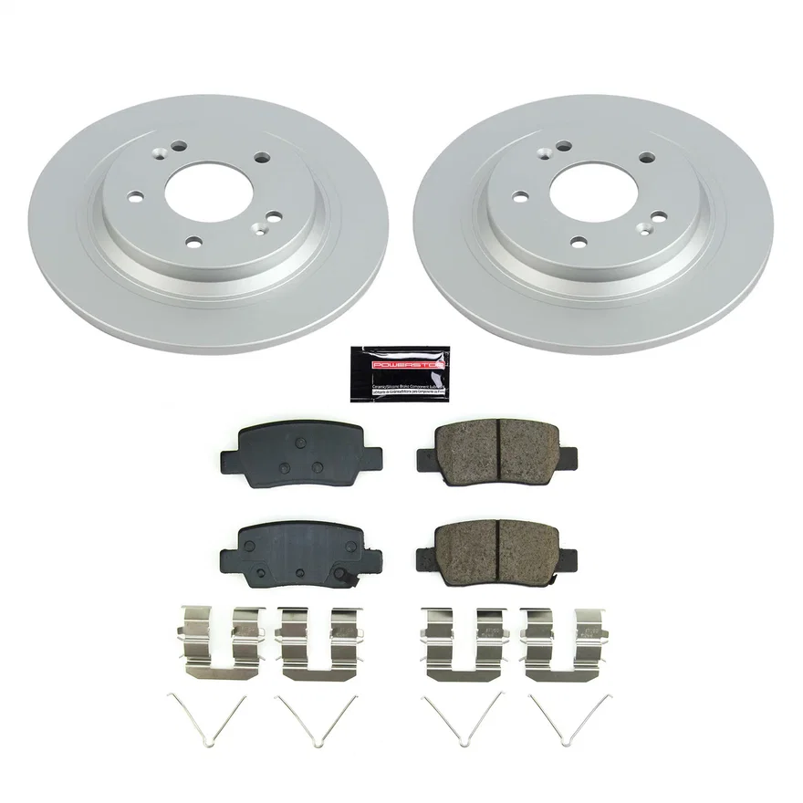 Rear Z17 COATED BRAKE KIT for Kia Seltos