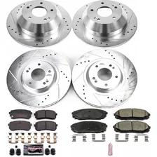 Front and Rear Z23 EVOLUTION BRAKE KIT for Kia Sedona image 2