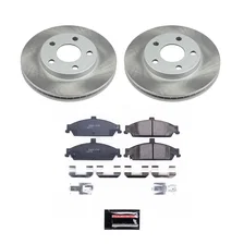 Front SEMI-COATED ROTOR KIT image 1