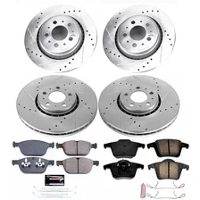 Front and Rear Z23 EVOLUTION BRAKE KIT for Volvo XC90 image 2