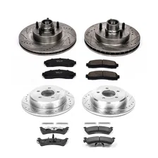 Front and Rear Z23 EVOLUTION BRAKE KIT for Ford Explorer Sport image 2