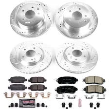 Front and Rear Z23 EVOLUTION BRAKE KIT for Nissan LEAF image 2