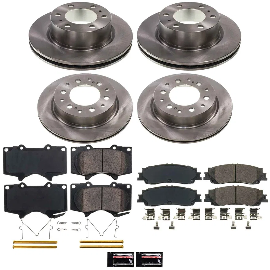 Front and Rear AUTOSPECIALTY BRAKE KIT for Toyota Tacoma