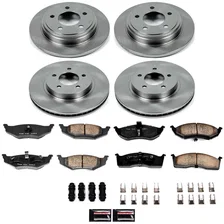 Front and Rear AUTOSPECIALTY BRAKE KIT for Chrysler image 2