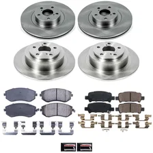 Front and Rear AUTOSPECIALTY BRAKE KIT for Subaru Baja image 2