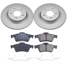 Rear Z17 COATED BRAKE KIT for Mazda 5 image 2
