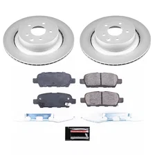 Rear Z17 COATED BRAKE KIT for INFINITI Q60 image 1