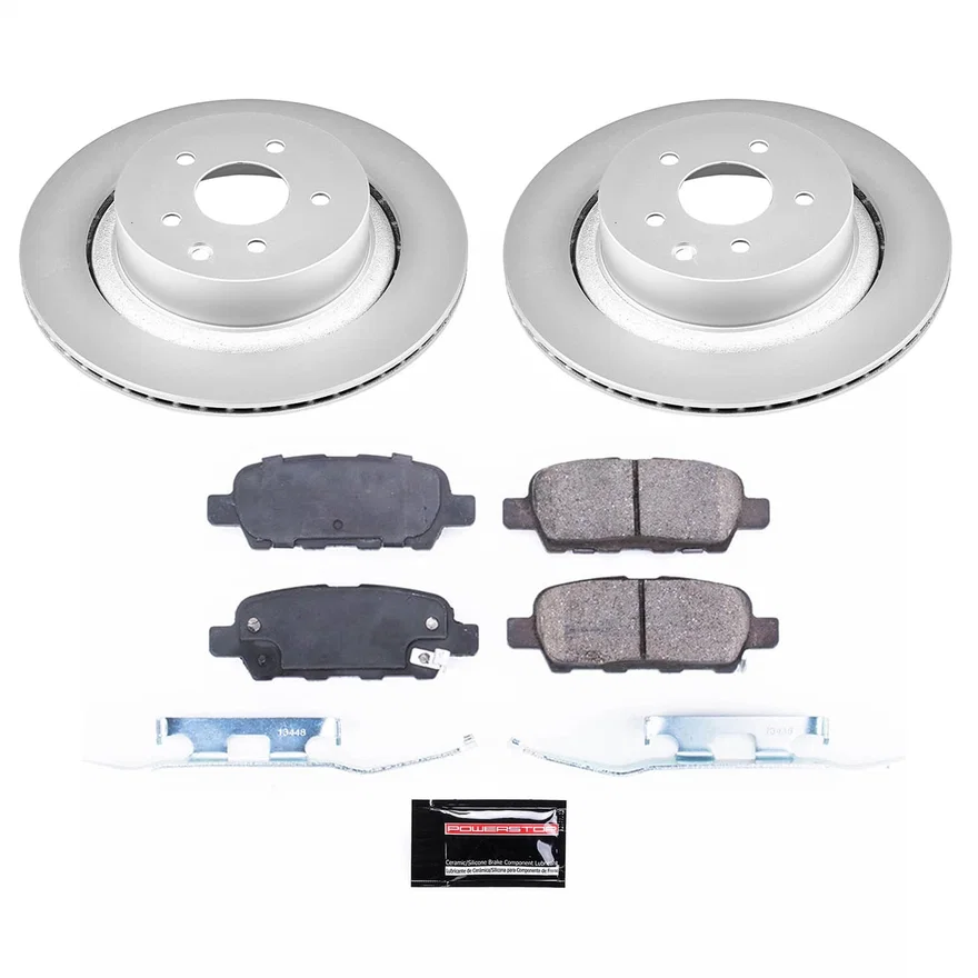 Rear Z17 COATED BRAKE KIT for INFINITI Q60