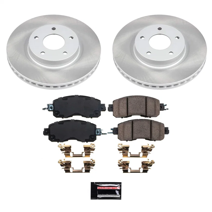 Front SEMI-COATED ROTOR KIT for Nissan Altima