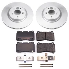 Front Z17 COATED BRAKE KIT for Hyundai Genesis Coupe image 2