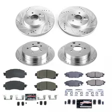 Front and Rear Z23 EVOLUTION BRAKE KIT for Subaru image 2