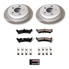 Rear SEMI-COATED ROTOR KIT for Jeep Grand Cherokee image 1