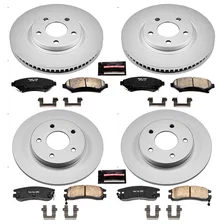 Front and Rear Z17 COATED BRAKE KIT image 2