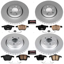 Front and Rear Z23 COATED BRAKE KIT for Volvo XC90 image 2
