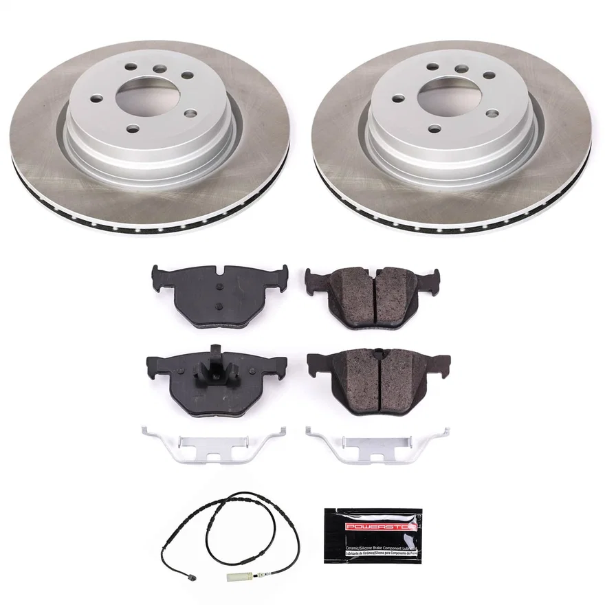 Rear SEMI-COATED ROTOR KIT for BMW X1