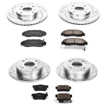 Front and Rear Z23 EVOLUTION BRAKE KIT for Acura CL image 2
