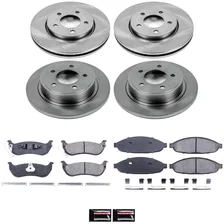 Front and Rear AUTOSPECIALTY BRAKE KIT for Chrysler Pacifica image 2