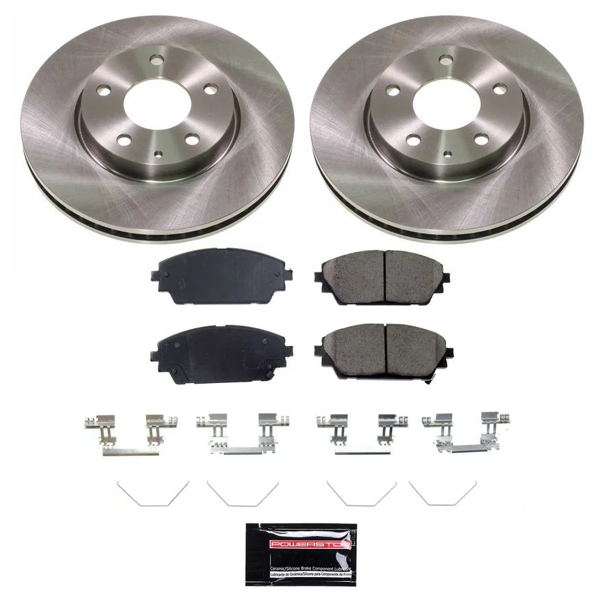 Front AUTOSPECIALTY BRAKE KIT for Mazda 3