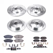 Front and Rear Z23 EVOLUTION BRAKE KIT for INFINITI image 2