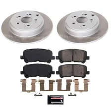 Rear SEMI-COATED ROTOR KIT for Honda Pilot image 1