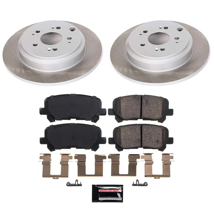 Rear SEMI-COATED ROTOR KIT for Honda Pilot