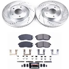 Front Z23 EVOLUTION BRAKE KIT for Nissan Sentra image 2