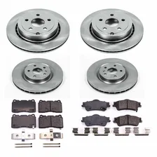 Front and Rear AUTOSPECIALTY BRAKE KIT for Pontiac G8 image 2