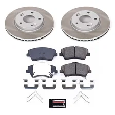 Front SEMI-COATED ROTOR KIT for Hyundai Elantra image 1