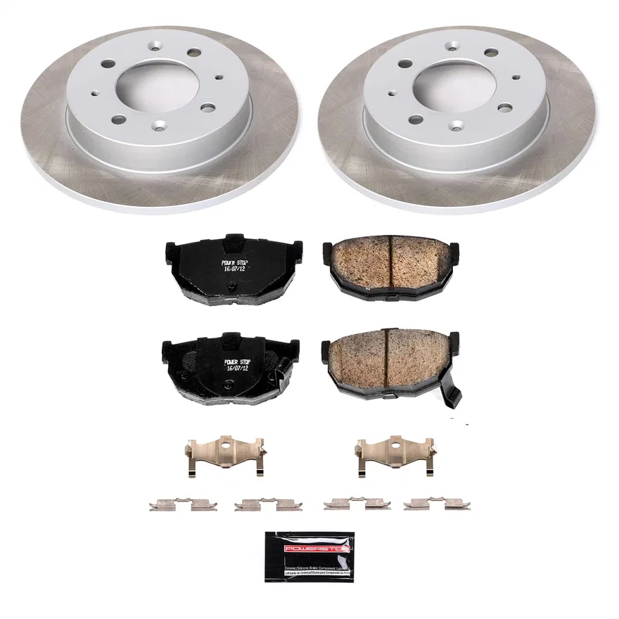 Rear SEMI-COATED ROTOR KIT for Kia