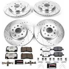 Front and Rear Z26 STREET BRAKE KIT for Cadillac CT6 image 2