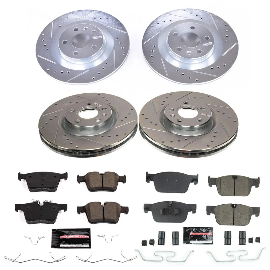 Front and Rear Z23 EVOLUTION BRAKE KIT for Volvo