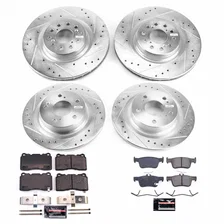 Front and Rear Z23 EVOLUTION BRAKE KIT for Honda Civic image 2