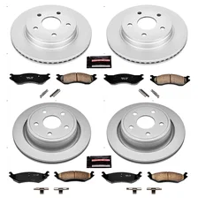 Front and Rear Z17 COATED BRAKE KIT for Dodge image 2