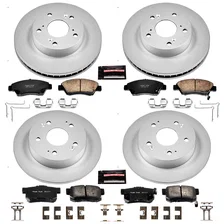 Front and Rear Z17 COATED BRAKE KIT for Acura ILX image 2