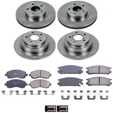 Front and Rear AUTOSPECIALTY BRAKE KIT for Subaru Legacy image 2