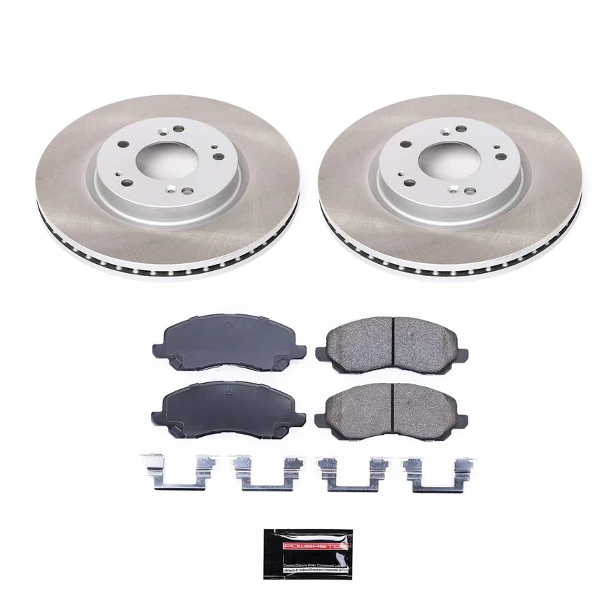 Front SEMI-COATED ROTOR KIT for Mitsubishi Galant