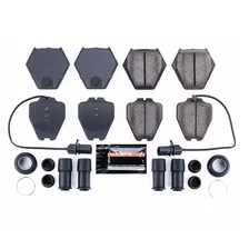 Front Z23 EVO SPORT PAD W/HDW for Audi image 2