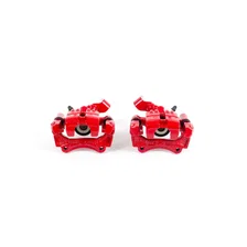 Rear RED CALIPER PAIR W/BRKT for Mazda Miata image 2