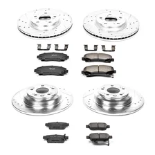 Front and Rear Z23 EVOLUTION BRAKE KIT for Acura TL image 2