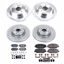 Front and Rear Z23 EVOLUTION BRAKE KIT for Hyundai Genesis image 2