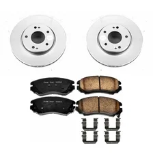 Front Z17 COATED BRAKE KIT for Kia Soul image 2