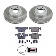 Front SEMI-COATED ROTOR KIT for BMW image 1