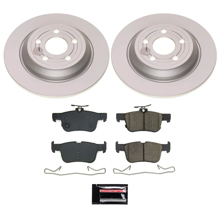 Rear Z17 COATED BRAKE KIT for Ford